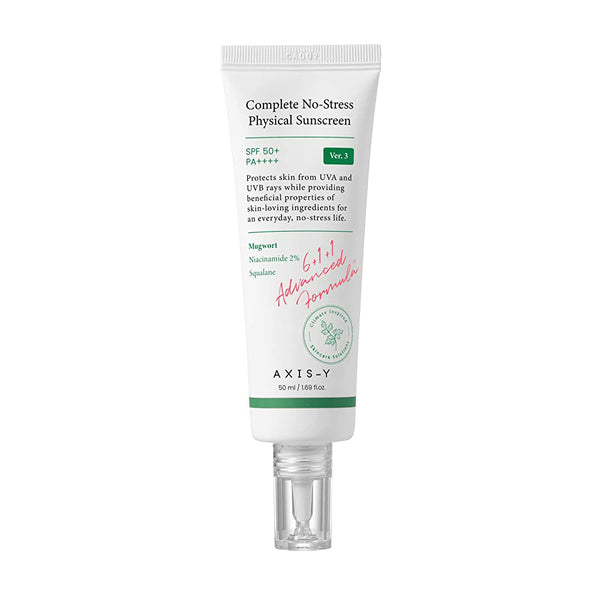 AXIS-Y Complete No-Stress Physical Sunscreen SPF50 PA++++