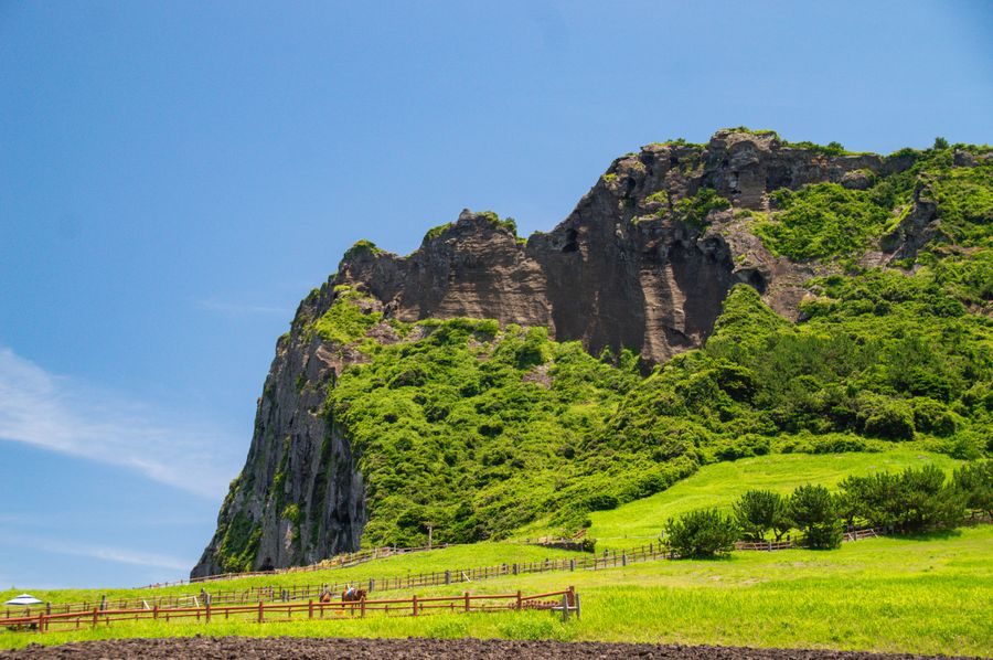 Hallasan mountain Jeju Island South Korea