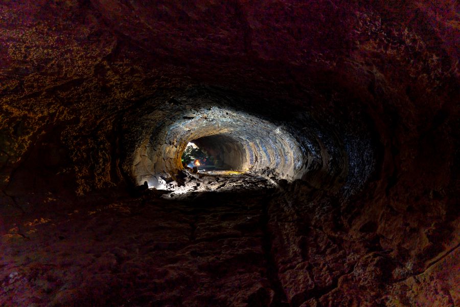 Manjanggul Lava Tube Jeju underground cave