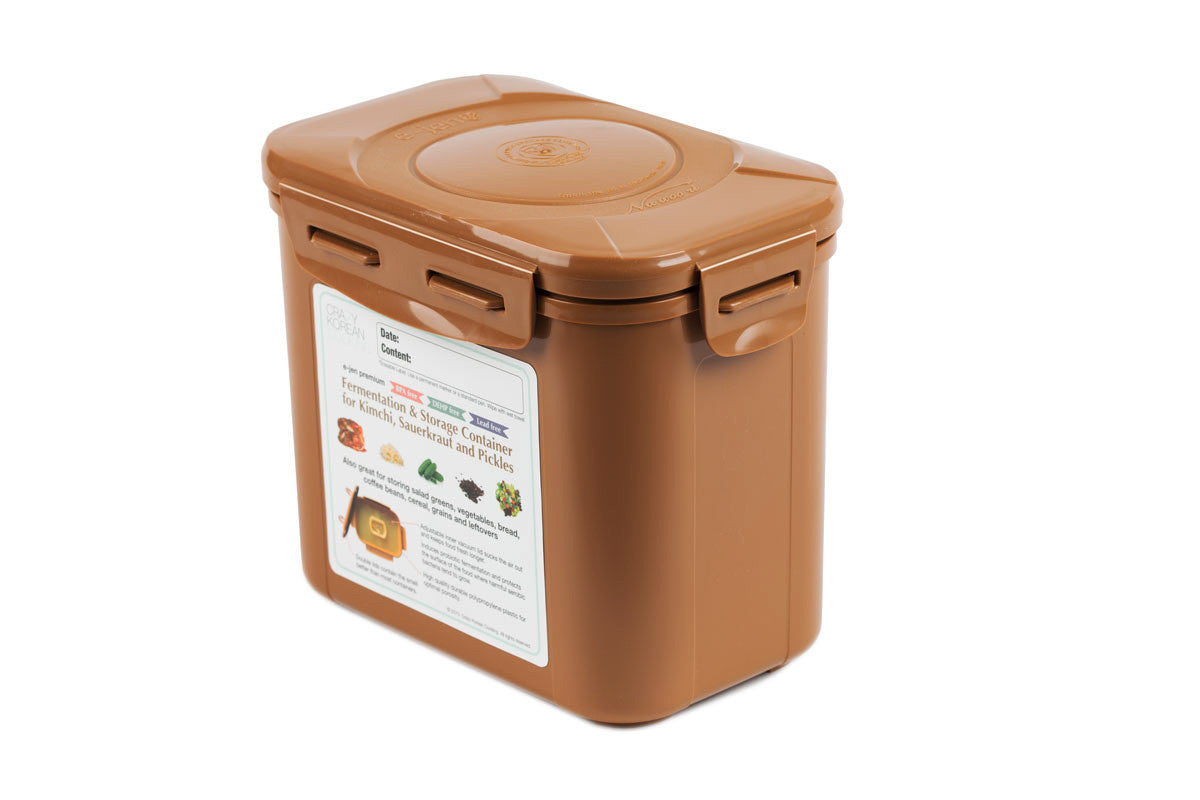 Crazy Korean Cooking kimchi fermentation container