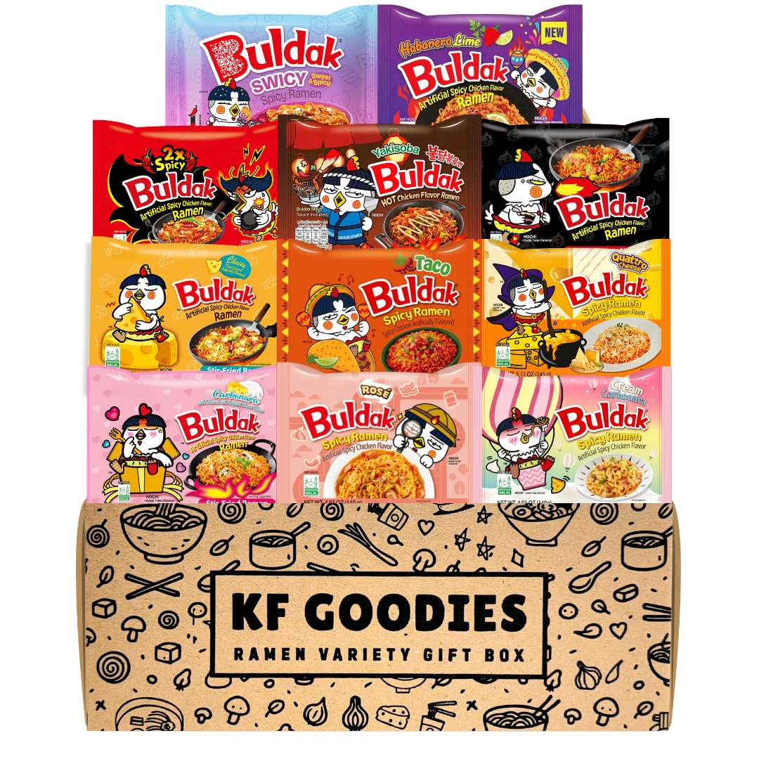 KF Goodies Buldak 11-Flavor Ramen Variety Gift Box