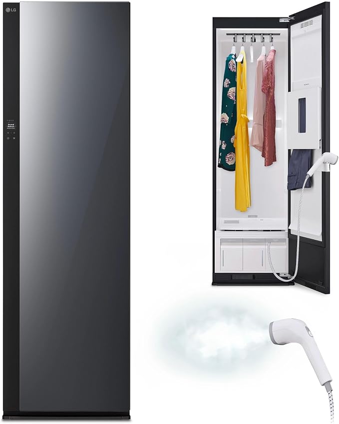 LG Styler SC5GMR80H with built-in handheld steamer