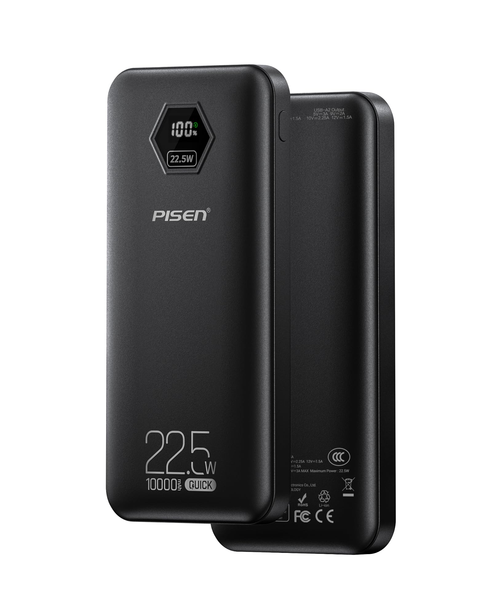 PISEN 20000mAh CCC certified power bank