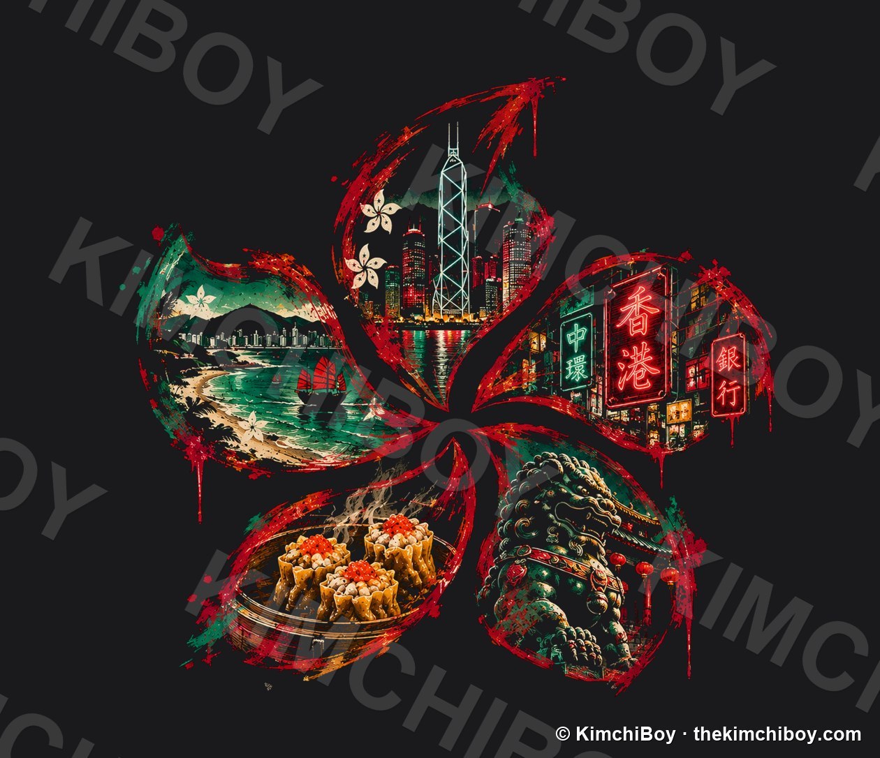 BACK — bauhinia pinwheel artwork