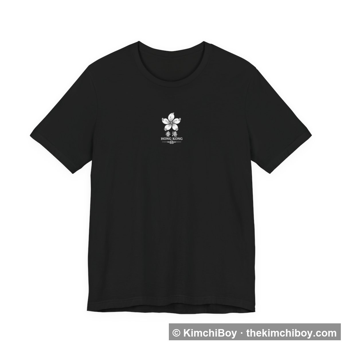 Hong Kong Tee — Mono — front chest mark