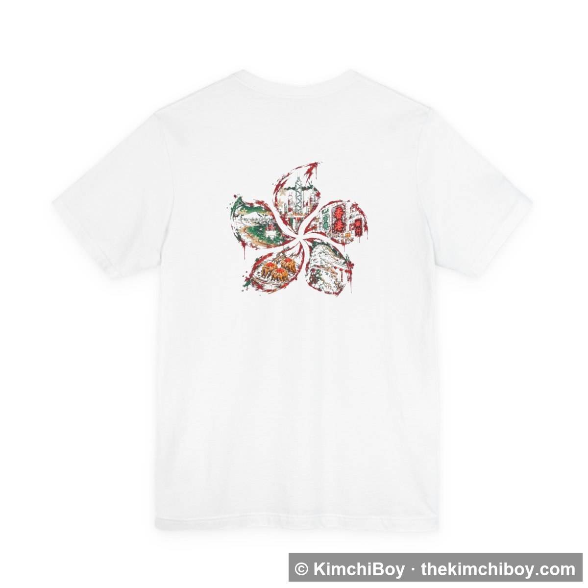 Hong Kong Bauhinia Tee — Ink Edition - Image 4