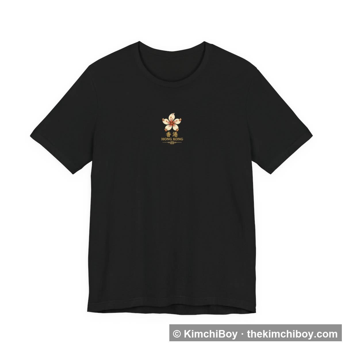 Hong Kong City Tee — front chest mark