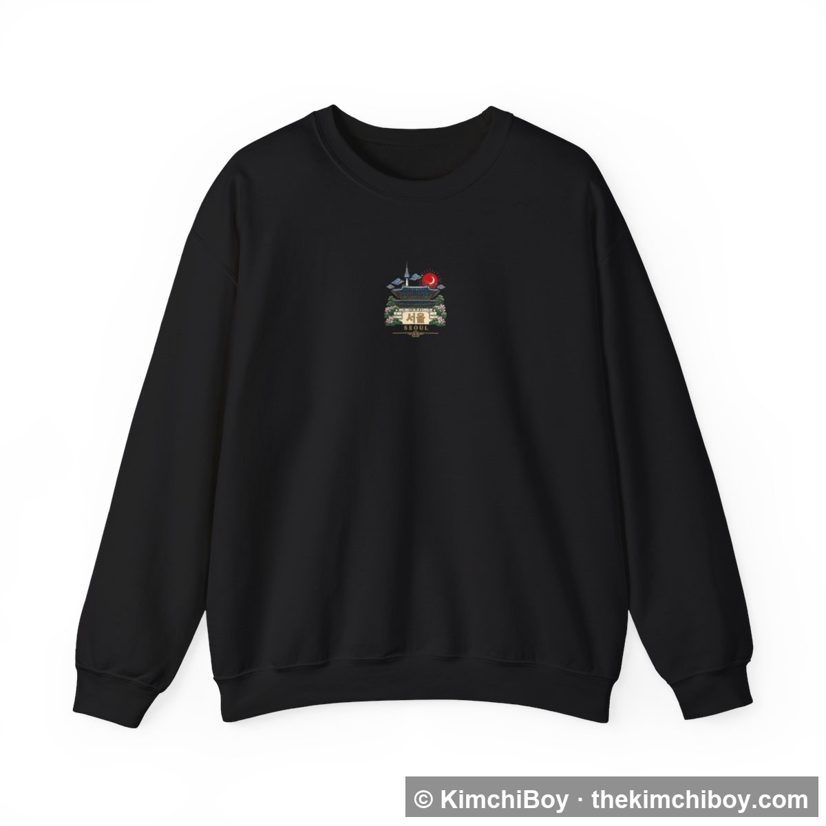 Seoul Crewneck — front chest mark