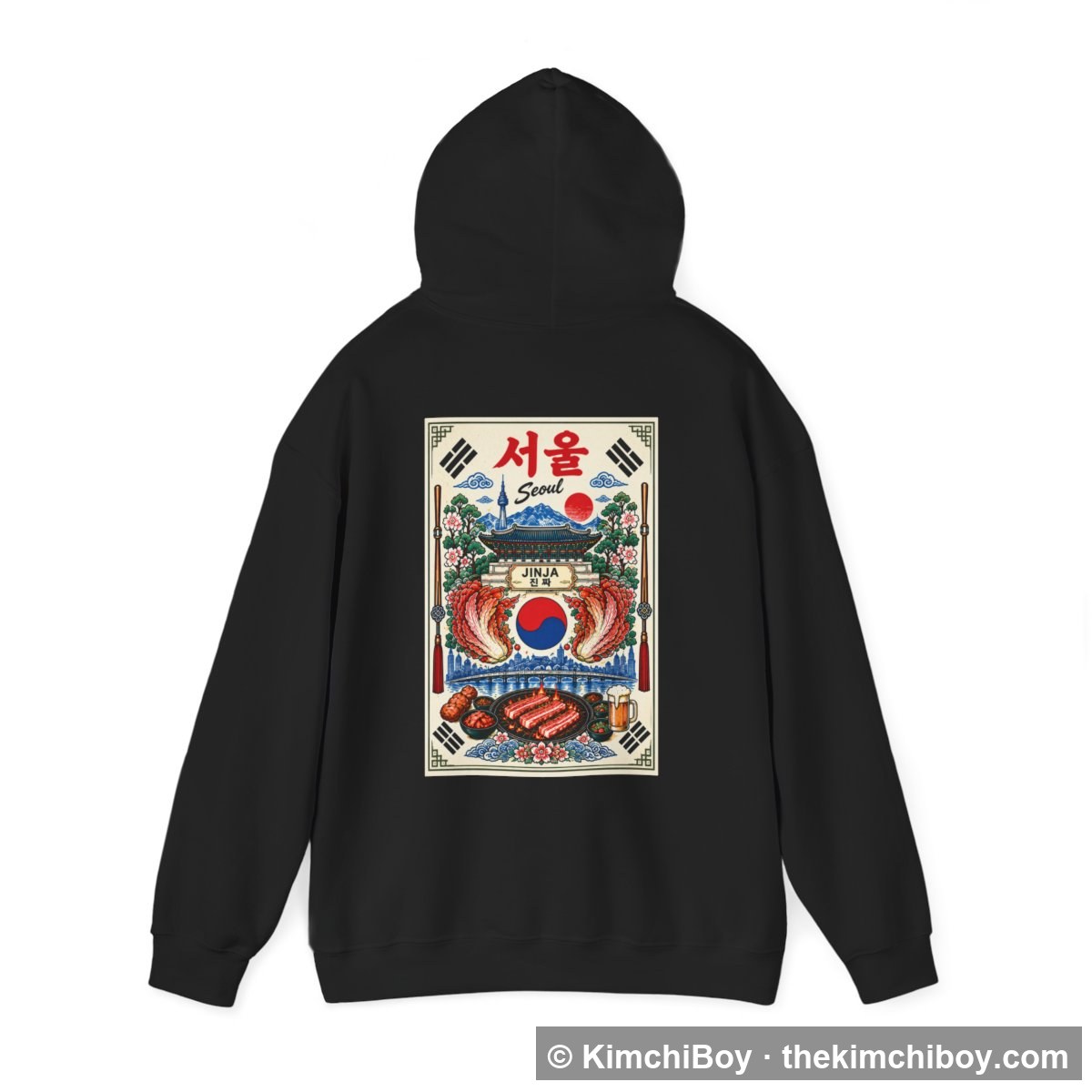 Seoul Hoodie — back print