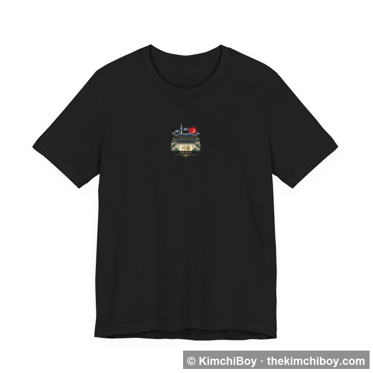 Seoul City Tee — front chest mark