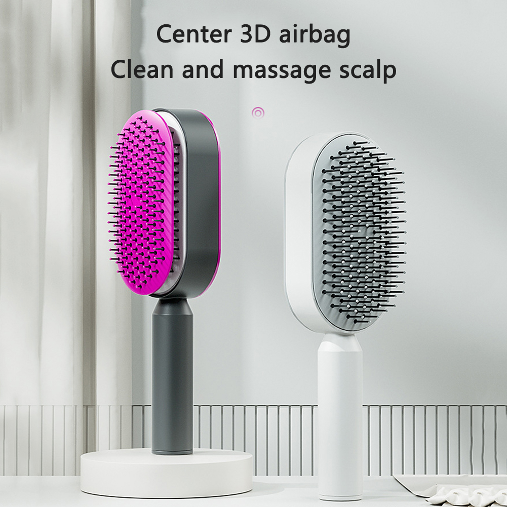 Gentle 3D air-cushion scalp massage